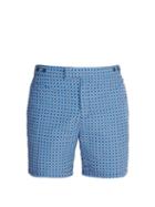Matchesfashion.com Frescobol Carioca - Tailored Angra Print Swim Shorts - Mens - Navy Multi