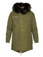 Mr & Mrs Italy Fur-trimmed Canvas Parka