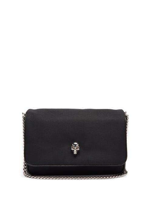 Alexander Mcqueen - Skull Shell Cross-body Bag - Womens - Black