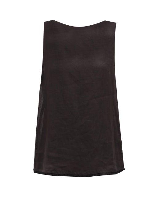 Matchesfashion.com Max Mara Studio - Robin Camisole - Womens - Black