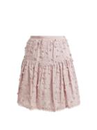 Matchesfashion.com See By Chlo - Embroidered Mini Skirt - Womens - Light Pink