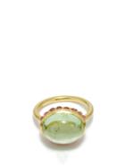 Irene Neuwirth - Gemmy Gem Diamond, Tourmaline & 18kt Gold Ring - Womens - Green