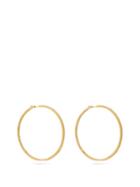 Matchesfashion.com Lynn Ban - Sapphire & Gold Vermeil Hoop Earrings - Womens - Yellow