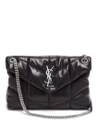 Matchesfashion.com Saint Laurent - Loulou Puffer Quilted Leather Shoulder Bag - Womens - Black