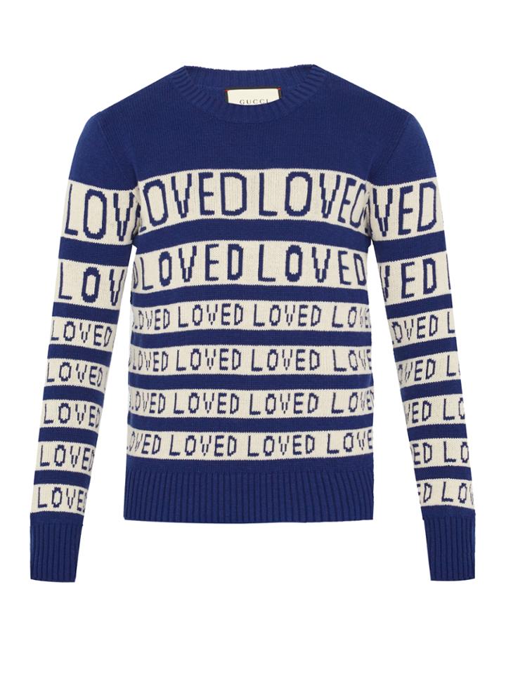 Gucci Loved Wool Sweater
