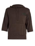 R13 Hooded Surplus-knit Cotton Top