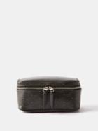Mtier - Xs Monogram-print Coated Canvas Packing Pouch - Mens - Brown Multi