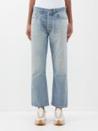 Chimala - Selvedge Straight-leg Jeans - Womens - Light Blue