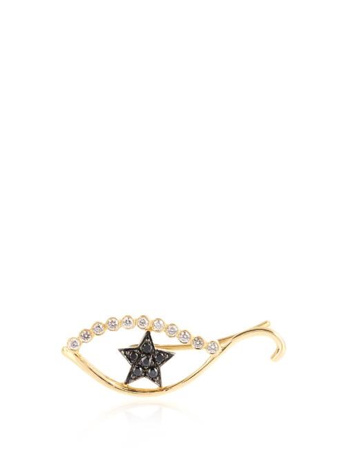 Ileana Makri Diamond, Sapphire & Yellow-gold Ear Cuff
