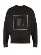 Wooyoungmi Abstract Square-print Neoprene Sweatshirt