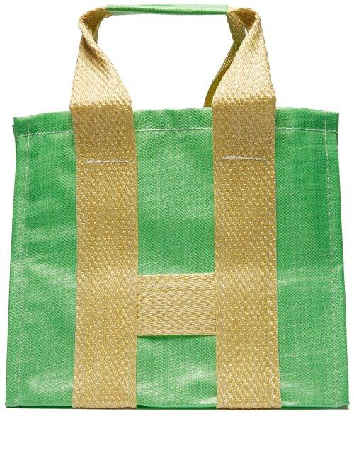 Matchesfashion.com Comme Des Garons Shirt - Large Woven Tote - Mens - Yellow
