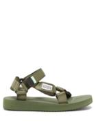 Matchesfashion.com Suicoke - Depa Cab Velcro Strap Sandals - Womens - Khaki