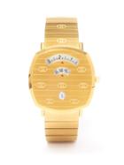 Gucci - Grip Two-window Gold Pvd Watch - Mens - Yellow