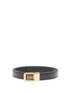 Matchesfashion.com Gucci - Logo-plaque Leather Belt - Mens - Black