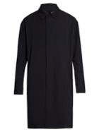 Lanvin Point-collar Wool Overcoat