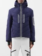 Bogner - Felian-d Hooded Quilted Down Ski Jacket - Mens - Blue Navy