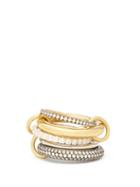 Matchesfashion.com Spinelli Kilcollin - Leilani Diamond And 18kt Gold Ring - Womens - Silver Gold
