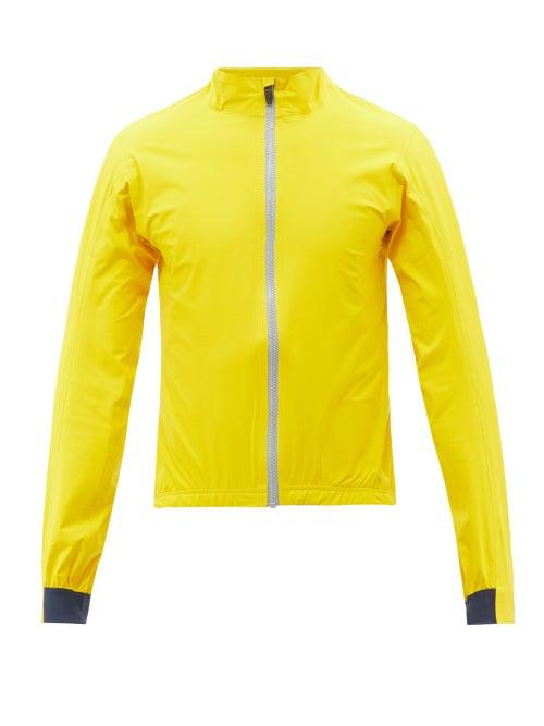 Caf Du Cycliste - Suzette Technical-shell Jacket - Mens - Yellow