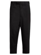 Oamc Cropped Wool Trousers