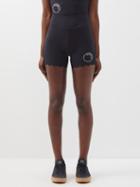Marysia Sport - Billy Jean Scalloped Shorts - Womens - Black