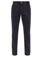 Erdem - Oliver Slim-leg Jeans - Mens - Dark Blue