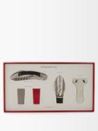 Atelier Du Vin - Chef Sommelier & Co Wine Accessory Set - Mens - Red Multi