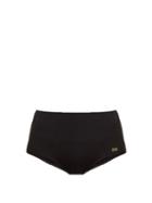 Matchesfashion.com Dolce & Gabbana - Black High Waisted Bikini Briefs - Womens - Black