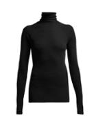 Matchesfashion.com Haider Ackermann - Laurus Roll Neck Wool Sweater - Womens - Black