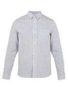 A.p.c. Sportswear Striped Cotton Shirt