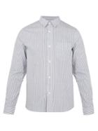 A.p.c. Sportswear Striped Cotton Shirt