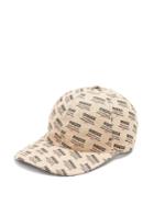 Gucci Logo-print Woven Linen-blend Cap