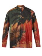Matchesfashion.com Paul Smith - Palm Tree Print Satin Shirt - Mens - Multi