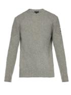 Matchesfashion.com Belstaff - South View Wool Blend Sweater - Mens - Grey