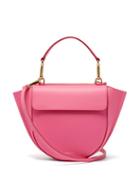 Matchesfashion.com Wandler - Hortensia Mini Leather Cross Body Bag - Womens - Pink