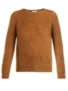 Masscob Round-neck Raglan-sleeve Mohair-blend Sweater