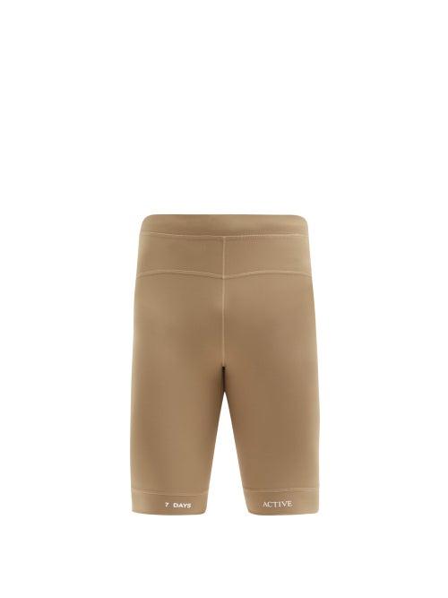 Matchesfashion.com 7 Days Active - Technical Base Layer Running Shorts - Mens - Brown