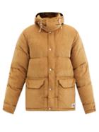 Matchesfashion.com The North Face - Sierra Hooded Quilted Down Cotton-corduroy Jacket - Mens - Brown