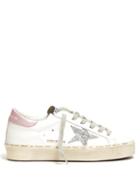 Matchesfashion.com Golden Goose - Hi Star Low Top Leather Trainers - Womens - White Silver