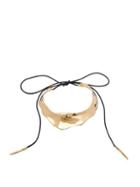 Matchesfashion.com Alexander Mcqueen - Molten Brass Choker - Womens - Gold