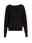 Nili Lotan Jolie V-back Cashmere Sweater