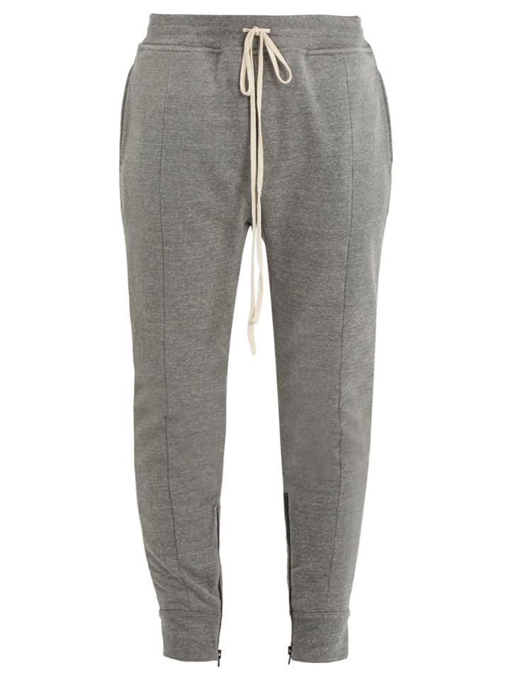 Fear Of God Zip-cuff Cotton-blend Track Pants