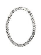 Matchesfashion.com Balenciaga - Logo-chain Choker Necklace - Womens - Silver