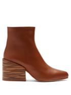 Gabriela Hearst Tito Leather Ankle Boots