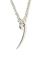 Matchesfashion.com Shaun Leane - Drop Hook Sterling-silver Necklace - Mens - Silver