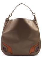 Bottega Veneta Contrast-insert Leather Shoulder Bag