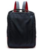 Matchesfashion.com Christian Louboutin - Hop'n Leather-trimmed Nylon Backpack - Mens - Navy