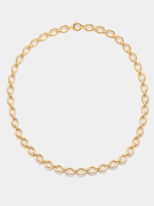 Irene Neuwirth - Oval-link 18kt Gold Necklace - Womens - Yellow Gold