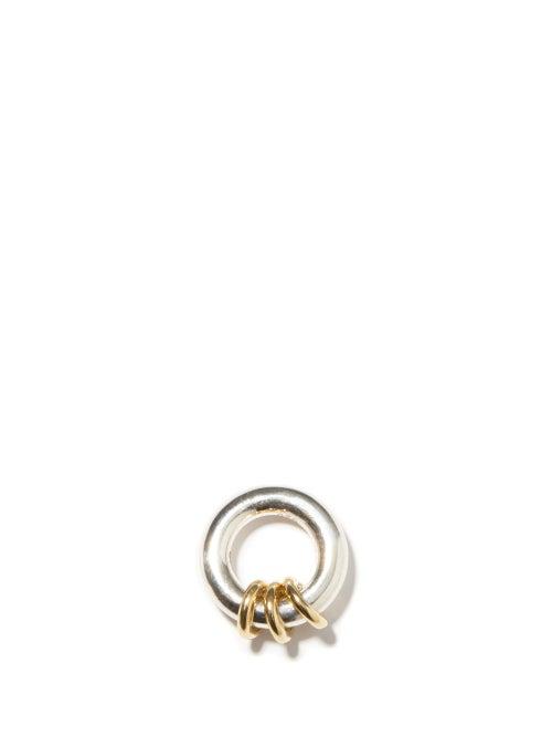Matchesfashion.com Spinelli Kilcollin - Nebula Sterling-silver & 18kt Gold Pendant - Mens - Silver Gold