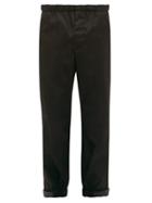 Matchesfashion.com Prada - Adjustable Cuff Nylon Gabardine Trousers - Mens - Black