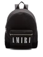 Matchesfashion.com Amiri - Logo-print Canvas Backpack - Mens - Black